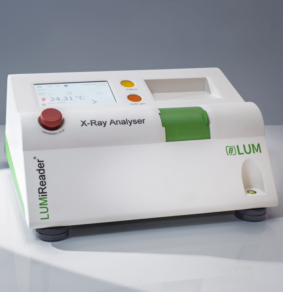 Product image of the LUMiReader X-Ray Gravity Separation & Particle Analyser