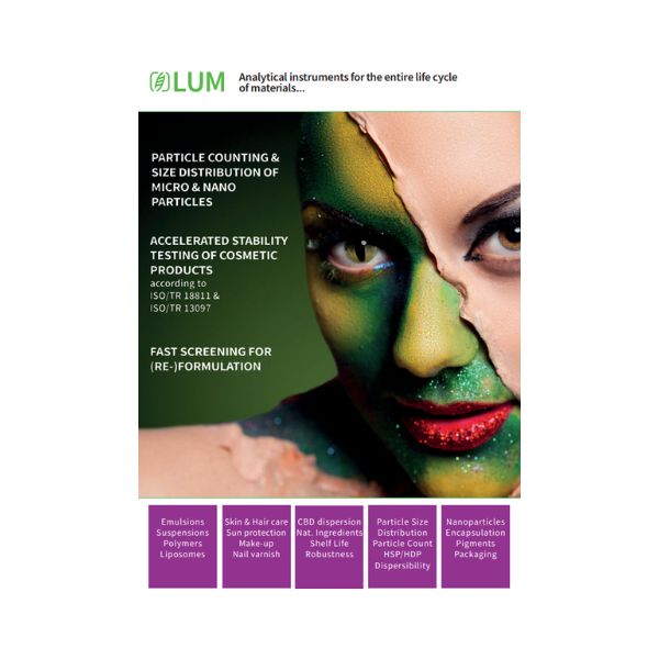 LUM instruments for cosmetics PDF front cover