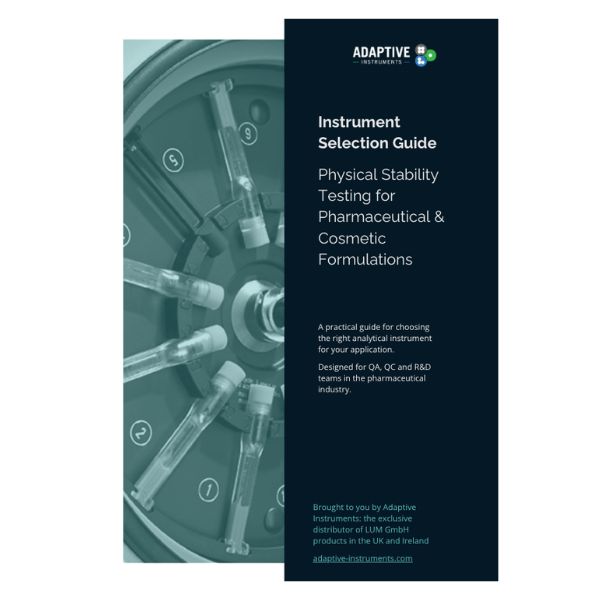 Pharma instrument selection guide report front cover